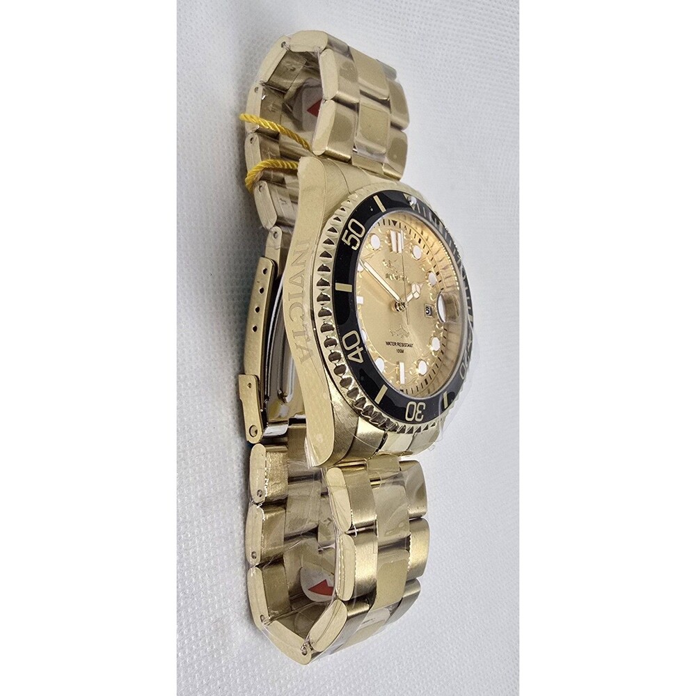 Invicta Pro Diver Currentwave Gold 43mm Men's Watch 30025 Brand New In Box - Picture 5 of 8